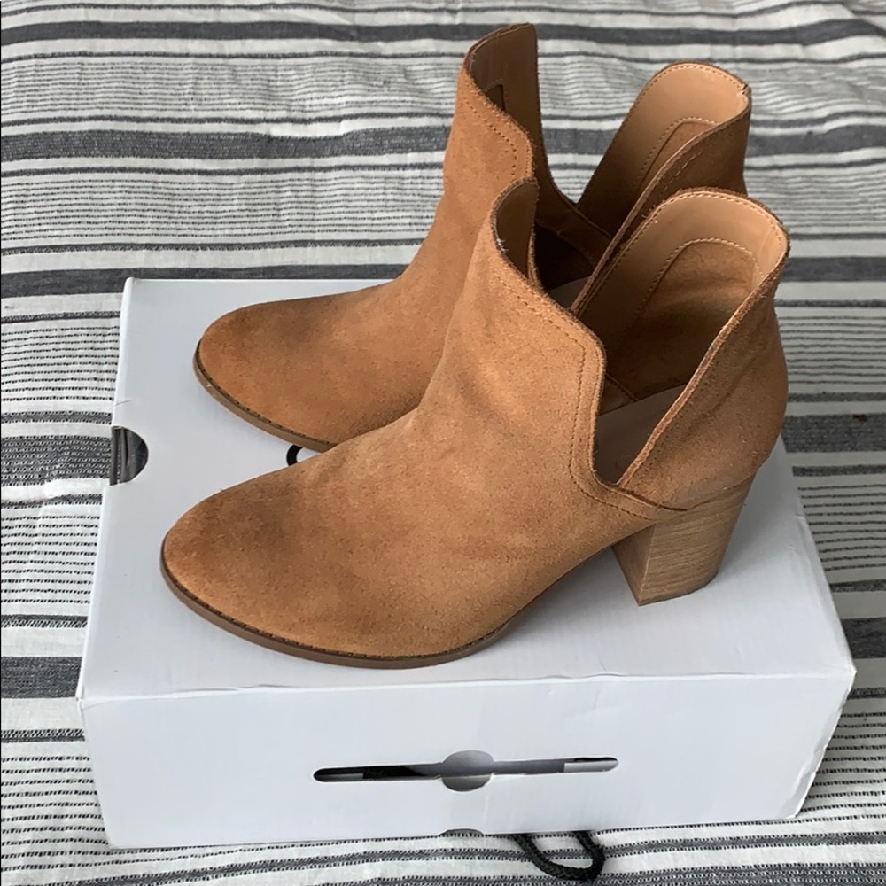 Aldo Camel Booties